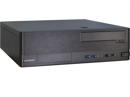 ドライバーレスで組み立てられるスリムPCケース、Inter-Tech「IT-502 Desktop」