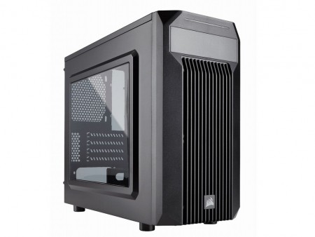 キレイなエアフローで高効率冷却するMicroATX対応ミドルタワー、CORSAIR「Carbide Series SPEC-M2」