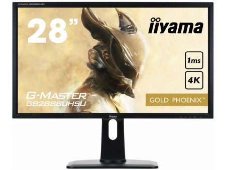 応答速度1ms、AMD FreeSync対応の28型4Kゲーミング液晶、iiyama「GOLD PHOENIX」