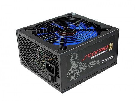 80PLUS BRONZE認証のセミモジュラー電源、RAIDMAX「SCORPIO」シリーズ