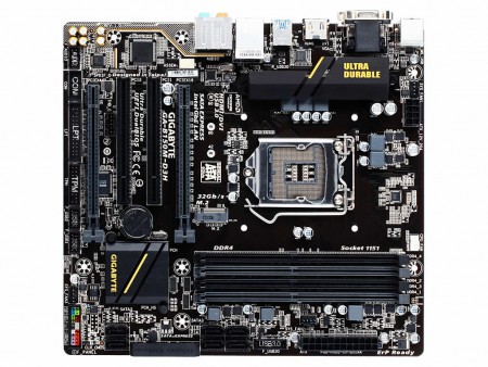 GIGABYTE、機能をふんだんに盛り込んだMicroATXマザーボード「GA-B150M-D3H」発売