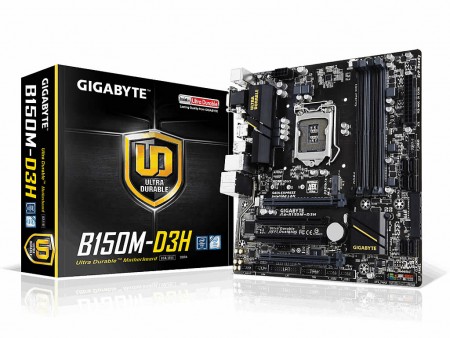 GIGABYTE、機能をふんだんに盛り込んだMicroATXマザーボード「GA-B150M-D3H」発売