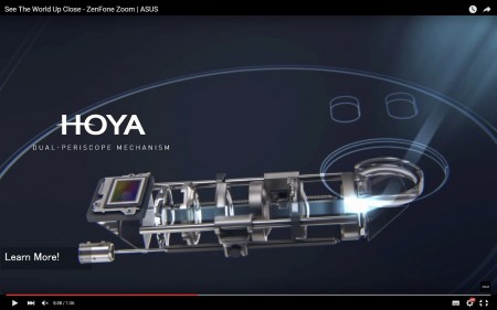 【動画】 光学3倍ズーム対応、世界最薄のカメラスマホ「ZenFone Zoom」の秘密