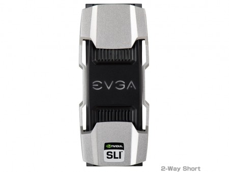 力強さと美しさを兼ね備えたLED内蔵SLIブリッジ、EVGA「Pro SLI V2」25日発売 エルミタージュ秋葉原