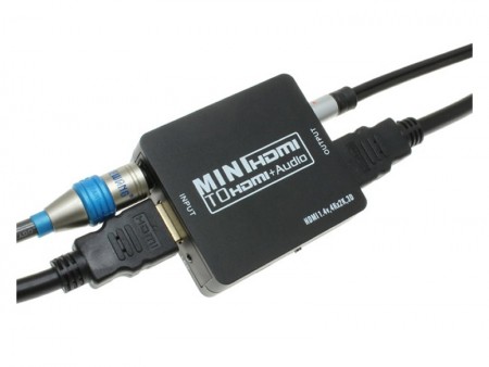 上海問屋、デジタルとアナログ音声を分離するHDMI1.4対応の音声分離器発売