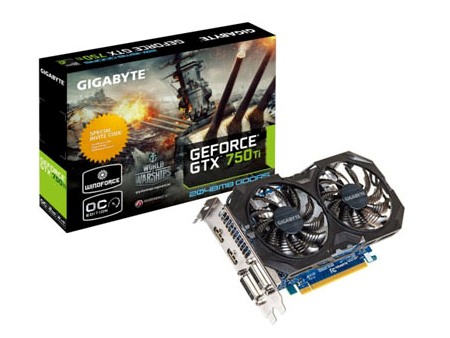 「World of Warships」のゲーム内アイテム付属するGeForce GTX 750 Ti、GIGABYTEから発売