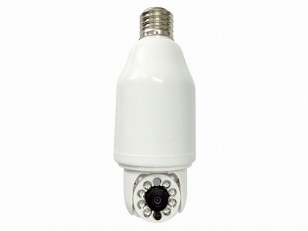 電球ソケットに挿して使える、スマホ対応の電球型ライブカメラ「iBULB 