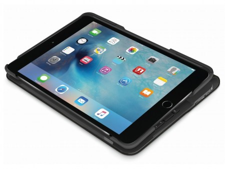 iPad mini 4の自動ウェイク＆スリープに対応したカバー一体型キーボード、ロジクール「iK0772BK」