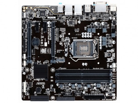 ビジネス向けチップIntel Q170搭載のMicroATXマザーボード、GIGABYTE「GA-Q170M-MK」