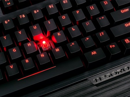Tesoro、全キーのバックライトカスタムに対応するCherry軸搭載キーボード「Durandal Ultimate V2 G1NLV2」