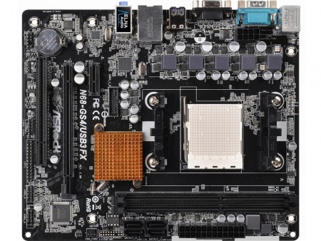 ASRock、NVIDIA製チップセット採用のSocket AM3+マザーボード「N68-GS4/USB3 FX R2.0」