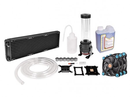 Thermaltake、360mmラジエター採用のDIY水冷キット「Pacific R360 Water Cooling Kit」発売