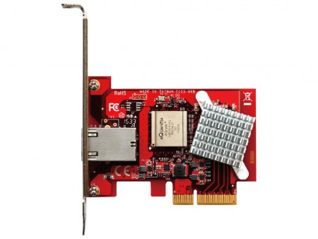 PCI-Express（x4）対応の10GBase-Tイーサネットカード、玄人志向「GbEX-PCIE」