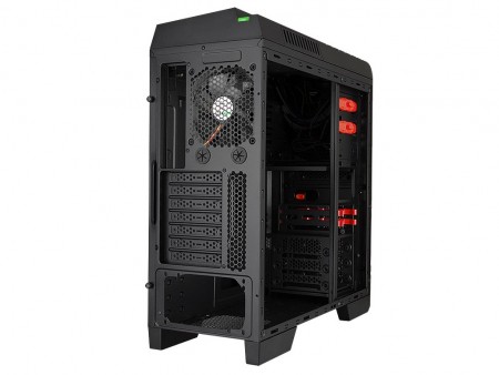 Cooltek、54.99ユーロのエントリーゲーミングケース「GT-04」にグリーンモデル追加