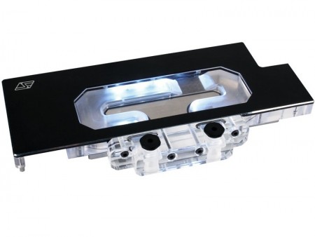 LED内蔵のGTX TITAN X/980 Ti向け水冷ヘッド、Swiftech「KOMODO-NV-TITAN-X-LE」