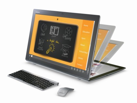 巨大タブレットにもなる2-in-1オールインワンPC、レノボ「YOGA Home 900/500」近日発売