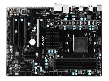 USB3.1 Gen2対応のSocket AM3+マザーボード、MSI「970A-G43 PLUS」