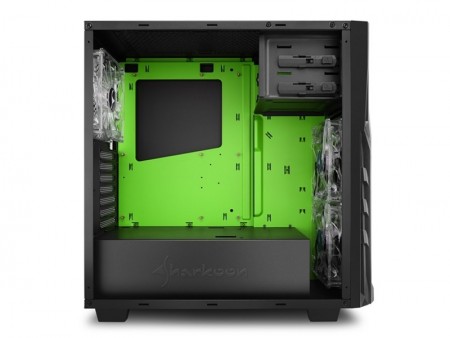 LEDファンと内装カラーがシンクロ。SHARKOONの魅せるゲーミングミドルタワー「DG7000」3モデル