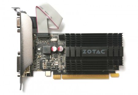 ZOTAC、NVIDIAの新エントリーGeForce GT 710搭載ファンレス・ロープロVGA 2種発売