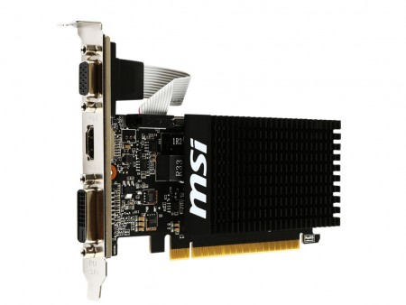 TDP19W、ファンレス・ロープロ対応のGeForce GT 710「GT710 2GD3H LP」など3種がMSIから