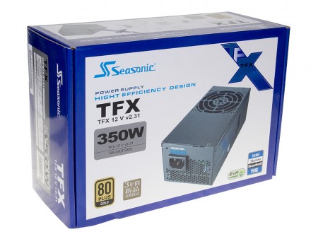 Seasonic、容量350Wの80PLUS GOLD認証TFX電源「SS-350TGMS」発売