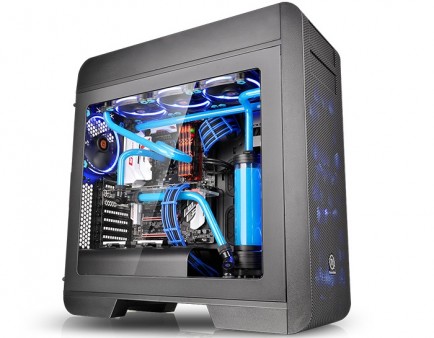 Thermaltakeのフルモジュラーケース「Core / Suppressor」シリーズに電源カバーモデルが登場