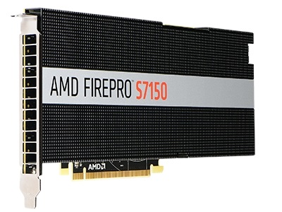 AMD、ハードウェアGPU仮想化対応のサーバー向けデュアルGPU「FirePro S7150 x2」発表