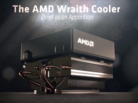 AMDのリテールクーラーが進化。騒音1/10以下の高性能モデル「Wraith Cooler」がデビュー