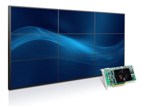 9画面同時出力に対応する1スロットグラフィックスカード、Matrox「C900 PCIe x16」