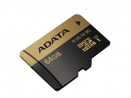 ADATA、MLC NAND採用の高品位microSDカード「XPG/Premier Pro」シリーズ2月中旬発売