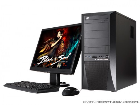 ドスパラGALLERIA、新職業「双舞士」実装記念「ブレイドアンドソウル」推奨特典付きPC発売