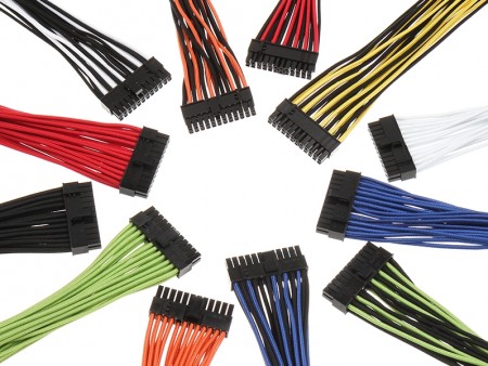BitFenix、主要電源に対応する全12色のドレスアップケーブル「Alchemy2.0 Modular Cable」