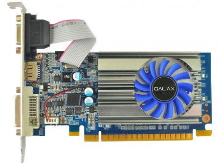 GALAX、小型PCに向くロープロファイル設計のGeForce GT 710搭載カード計2種発売