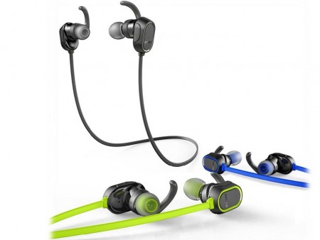 IPX4準拠の防水Bluetooth 4.0イヤホン、アンカー「Anker SoundBuds Sport」