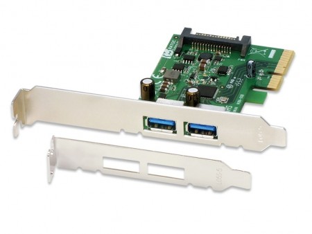 USB3.1×2がフルスピードで使える、PCIe3.0（x4）接続の増設カード「REX-PEU31-A2」がラトックから