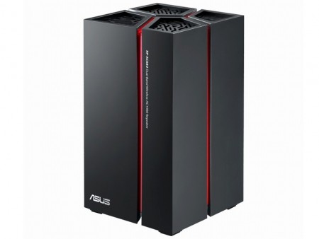 最大転送1,900Mbps、速度を落とさず電波を広げる無線LAN中継器「RP-AC68U」がASUSから