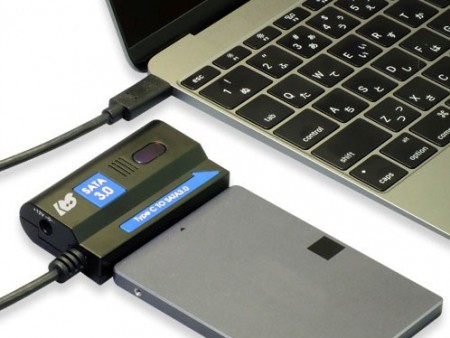 Androidにも対応するType-Cコネクタ採用USB-SATA変換アダプタ、ラトック「REX-U30ST3-C」