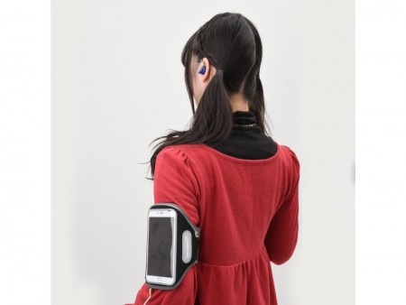 上海問屋、LED内蔵で夜道でも安心。アームバンド型スマホケースの新作発売
