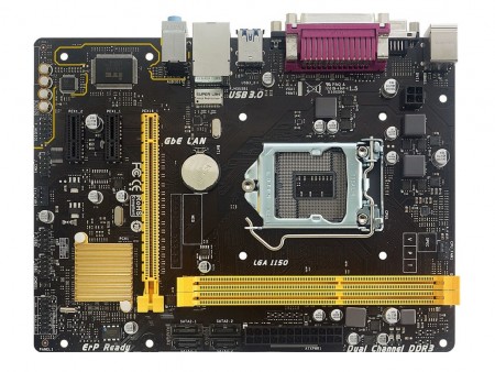 デジアナ分離のオーディオ回路を備えたH81チップのローコストMicroATXマザー、BIOSTAR「H81MDS2 PRO」
