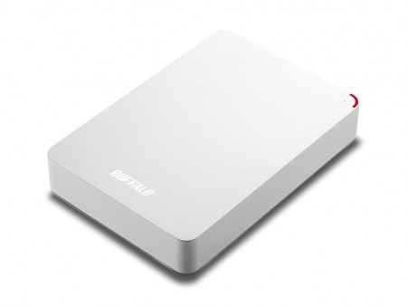 耐衝撃ボディを採用するバスパワー駆動の4TBポータブルHDD、バッファロー「HD-PSFU3」シリーズ