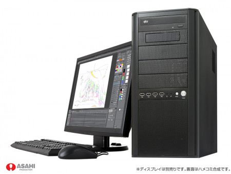 ドスパラ、旭プロダクション監修の「デジタル作画向け」「デジタル作画・編集向け」 PC発売