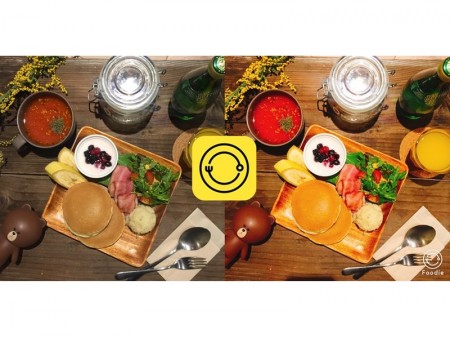 お肉もケーキもキレイに撮れる、フード撮影特化のカメラアプリ「Foodie」がLINEから登場