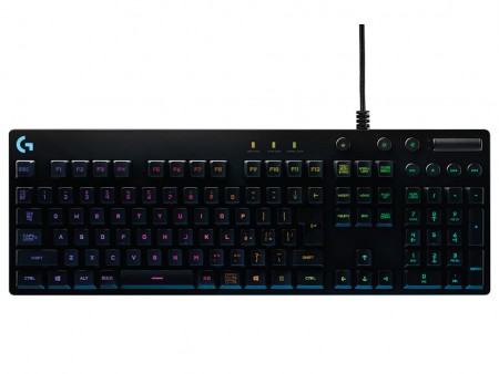 ロジクール、RGBバックライト付きRomer-G メカニカルスイッチキーボード「G810」発売