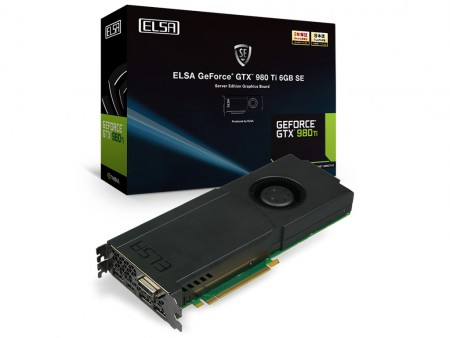サーバークラスの高品質・高耐久仕様、ELSA「GeForce GTX 980 Ti 6GB SE」発売