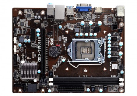 奥行170mmのSkylake対応コンパクトMicroATXマザーボード、ECS「H110M4-C3」シリーズ