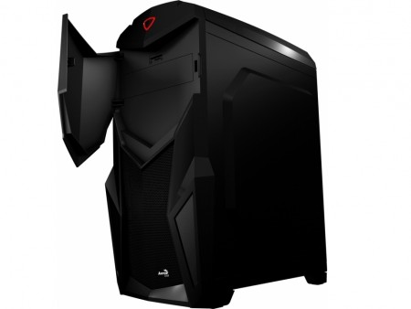 Aerocool、フロントドア採用の高エアフローミドルタワー「Cruisestar Advance」