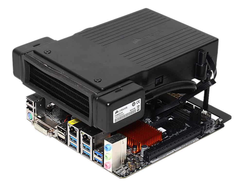 Mini-ITXマザーボード専用水冷ユニット CORSAIR「H5 SF」検証
