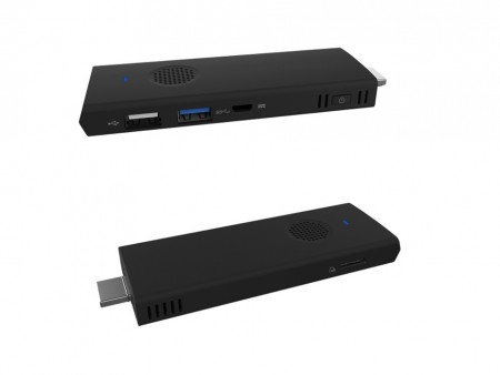 ECS、Cherry Trail搭載のデュアルUSB対応スティック型PC「PCoS CHT」シリーズ計3モデル