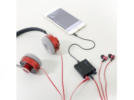 税込約4,000円の低音向けポータブルアンプ、上海問屋「BASSブースト ポータブルアンプ」発売