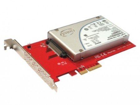 Intel SSD 750などU.2 SSDをPCI-Expressスロットに搭載できるアダプタがAddonicsから発売